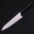 Gyuto Silver Steel #3 Damascus Buffalo Ebony Handle 210mm-[Musashi]-[Japan-Küchenmesser]