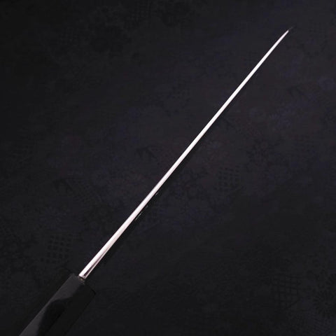 Gyuto Silver Steel #3 Damascus Buffalo Ebony Handle 210mm-[Musashi]-[Japan-Küchenmesser]