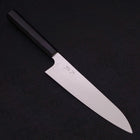 Gyuto Silver Steel #3 Damascus Buffalo Ebony Handle 210mm-[Musashi]-[Japan-Küchenmesser]