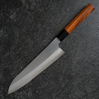 Gyuto Silver Steel #3 Kasumi Buffalo Bubinga Handle 210mm (8.3”)-[Musashi]-[Japanese-Kitchen-Knives]