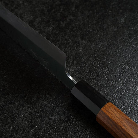 Gyuto Silver Steel #3 Kasumi Buffalo Bubinga Handle 210mm (8.3”)-[Musashi]-[Japanese-Kitchen-Knives]