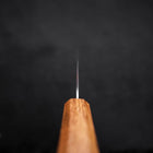 Gyuto Silver Steel #3 Nashiji Eichenholz Griff 180mm-[Musashi]-[Japan-Küchenmesser]