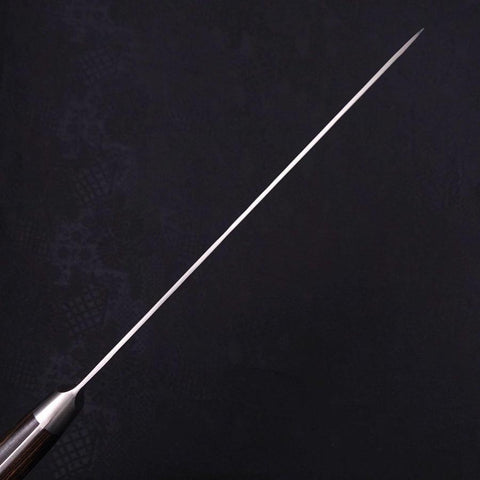 Gyuto Silver Steel #3, Nashiji Westlicher Griff, 210mm-[Musashi]-[Japan-Küchenmesser]