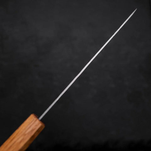 Gyuto Silver Steel #3 Nashiji Yaki Urushi Griff 180mm-[Musashi]-[Japan-Küchenmesser]