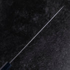 Gyuto Silver Steel #3 Nawame Damast Dunkelblauer Urushi Griff 240mm-[Musashi]-[Japan-Küchenmesser]
