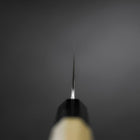Gyuto Silver Steel #3 Poliert Büffelhorn und Magnolie Griff 210mm-[Musashi]-[Japan-Küchenmesser]
