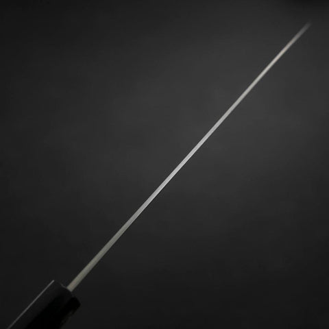 Gyuto Silver Steel #3 Poliert Büffelhorn und Magnolie Griff 210mm-[Musashi]-[Japan-Küchenmesser]