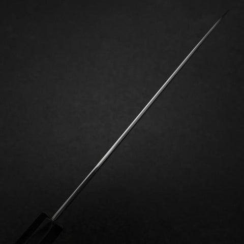 Gyuto Silver Steel #3 Poliert Büffelhorn und Walnussholz Griff 210mm-[Musashi]-[Japan-Küchenmesser]