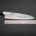 Gyuto Silver Steel #3 Poliert Büffelhorn und Walnussholz Griff 210mm-[Musashi]-[Japan-Küchenmesser]
