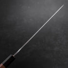 Gyuto Silver Steel #3 Poliert Walnussholz Griff 210mm-[Musashi]-[Japan-Küchenmesser]