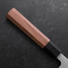 Gyuto Silver Steel #3 Poliert Walnussholz Griff 210mm-[Musashi]-[Japan-Küchenmesser]