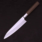 Gyuto Silver Steel #3 Walnussholz Griff 180mm-[Musashi]-[Japan-Küchenmesser]