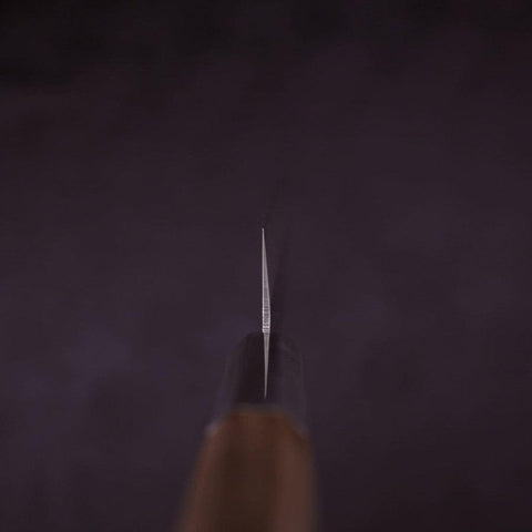 Gyuto Silver Steel #3 Walnussholz Griff 180mm-[Musashi]-[Japan-Küchenmesser]