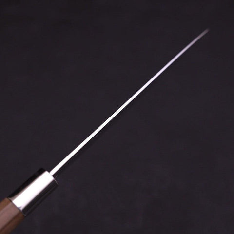 Gyuto Silver Steel #3 Walnussholz Griff 180mm-[Musashi]-[Japan-Küchenmesser]