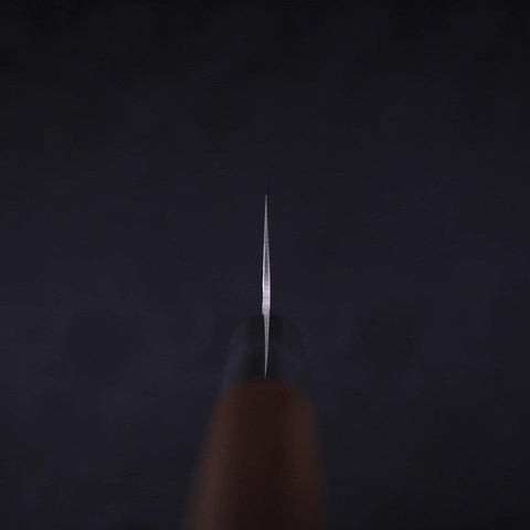 Gyuto Silver Steel #3 Walnussholz Griff 210mm-[Musashi]-[Japan-Küchenmesser]