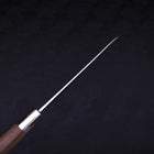 Gyuto Silver Steel #3 Walnussholz Griff 210mm-[Musashi]-[Japan-Küchenmesser]