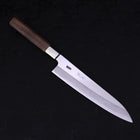 Gyuto Silver Steel #3 Walnussholz Griff 210mm-[Musashi]-[Japan-Küchenmesser]