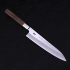 Gyuto Silver Steel #3 Walnussholz Griff 210mm-[Musashi]-[Japan-Küchenmesser]