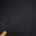 Gyuto Stainless Clad Blue Super Kurouchi Nashiji Yaki Urushi Handle 240mm (9.4”)-[Musashi]-[Japan-Küchenmesser]