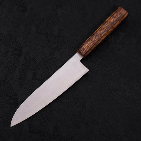 Gyuto Stainless Clad Blue Super Polished Sumi Urushi Handle 180mm (7”)-[Musashi]-[Japan-Küchenmesser]