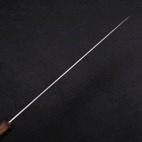 Gyuto Stainless Clad Blue Super Polished Sumi Urushi Handle 240mm (9.4”)-[Musashi]-[Japan-Küchenmesser]