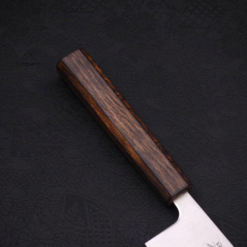 Gyuto Stainless Clad Blue Super Polished Sumi Urushi Handle 240mm (9.4”)-[Musashi]-[Japan-Küchenmesser]