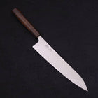 Gyuto Stainless Clad Blue Super Polished Sumi Urushi Handle 240mm (9.4”)-[Musashi]-[Japan-Küchenmesser]