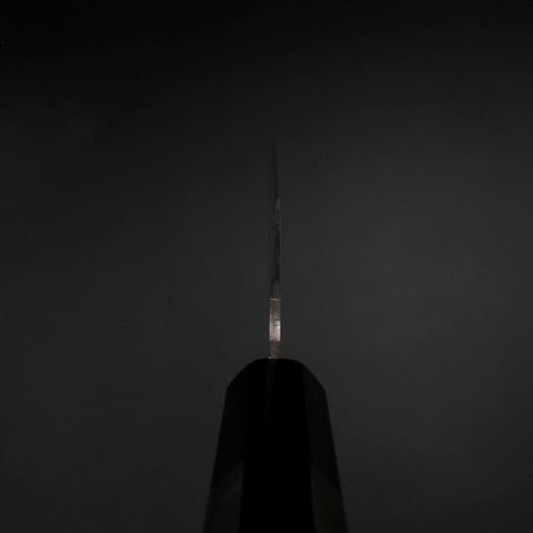 Gyuto Tamahagane Damast Büffelhorn und Ebenholz Griff 210mm-[Musashi]-[Japan-Küchenmesser]