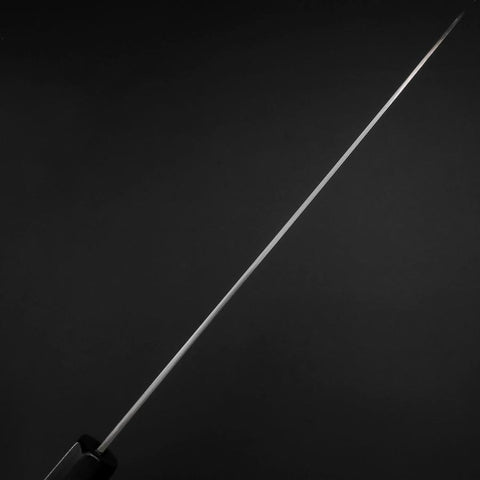 Gyuto Tamahagane Damast Büffelhorn und Ebenholz Griff 210mm-[Musashi]-[Japan-Küchenmesser]