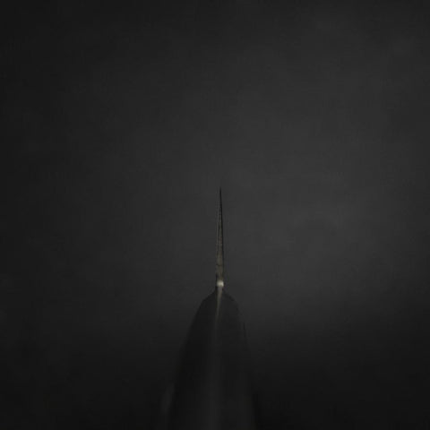 Gyuto VG-1 Poliert Edelstahl Griff 210mm-[Musashi]-[Japan-Küchenmesser]