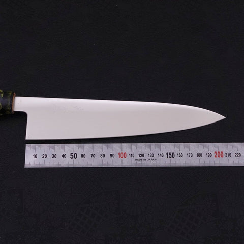 Gyuto VG-1 Poliert Keramik Drachenoptik Griff 210mm-[Musashi]-[Japan-Küchenmesser]