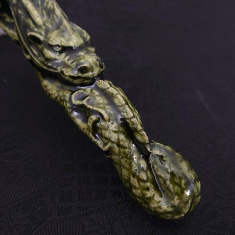 Gyuto VG-1 Poliert Keramik Drachenoptik Griff 210mm-[Musashi]-[Japan-Küchenmesser]