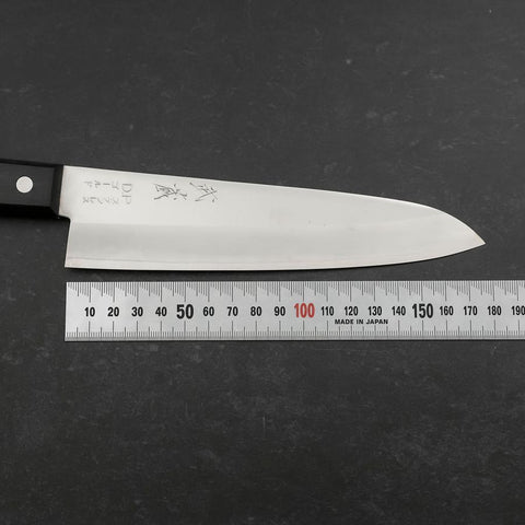 Gyuto VG-1 Poliert Schwarzer Westlicher Griff 180mm-[Musashi]-[Japan-Küchenmesser]