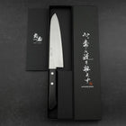 Gyuto VG-1 Poliert Schwarzer Westlicher Griff 180mm-[Musashi]-[Japan-Küchenmesser]