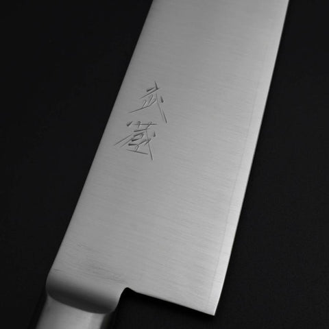 Gyuto VG-1 Poliert Schwarzer Westlicher Griff 210mm-[Musashi]-[Japan-Küchenmesser]