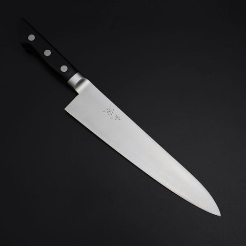 Gyuto VG-1 Poliert Schwarzer Westlicher Griff 210mm-[Musashi]-[Japan-Küchenmesser]
