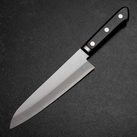 Gyuto VG-1 Poliert Westlicher Griff mit Kupfer Inlay 180mm-[Musashi]-[Japan-Küchenmesser]