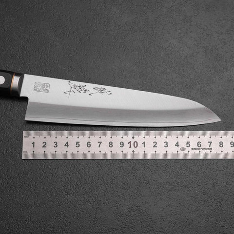 Gyuto VG-1 Poliert Westlicher Griff mit Kupfer Inlay 180mm-[Musashi]-[Japan-Küchenmesser]