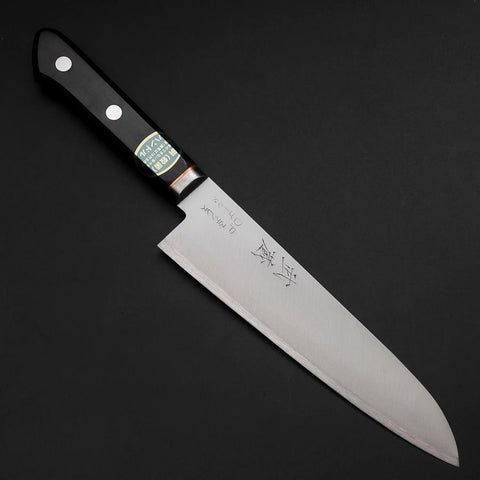 Gyuto VG-1 Poliert Westlicher Griff mit Kupfer Inlay 180mm-[Musashi]-[Japan-Küchenmesser]
