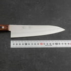 Gyuto VG-1 Poliert Westlicher Mahagoniholz Griff 180mm-[Musashi]-[Japan-Küchenmesser]