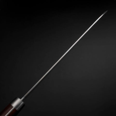 Gyuto VG-1 Tsuchime Runder Mahagoni Griff 180mm-[Musashi]-[Japan-Küchenmesser]
