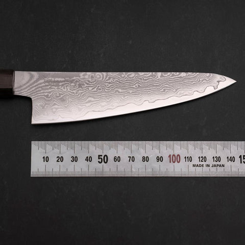Gyuto VG-10 Damascus Ashwood Handle 145mm (5.7”)-[Musashi]-[Japan-Küchenmesser]