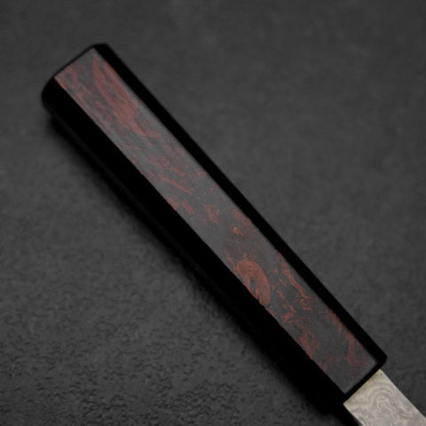 Gyuto VG-10 Damascus Yamanaka Black Urushi Handle 210mm (8.3”)-[Musashi]-[Japan-Küchenmesser]