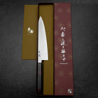 Gyuto VG-10 Damascus Yamanaka Black Urushi Handle 210mm (8.3”)-[Musashi]-[Japan-Küchenmesser]