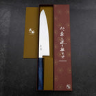 Gyuto VG-10 Damast Blauer Birkenholz Griff 240mm-[Musashi]-[Japan-Küchenmesser]