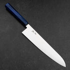 Gyuto VG-10 Damast Blauer Birkenholz Griff 240mm-[Musashi]-[Japan-Küchenmesser]