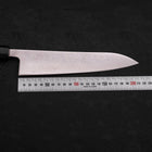 Gyuto VG-10 Damast Büffelhorn und Ebenholz Griff 210mm-[Musashi]-[Japan-Küchenmesser]