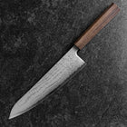 Gyuto VG-10 Damast Eschenholz Griff 210mm-[Musashi]-[Japan-Küchenmesser]