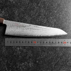 Gyuto VG-10 Damast Eschenholz Griff 210mm-[Musashi]-[Japan-Küchenmesser]