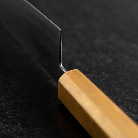 Gyuto VG-10 Damast Goldener Griff 210mm-[Musashi]-[Japan-Küchenmesser]